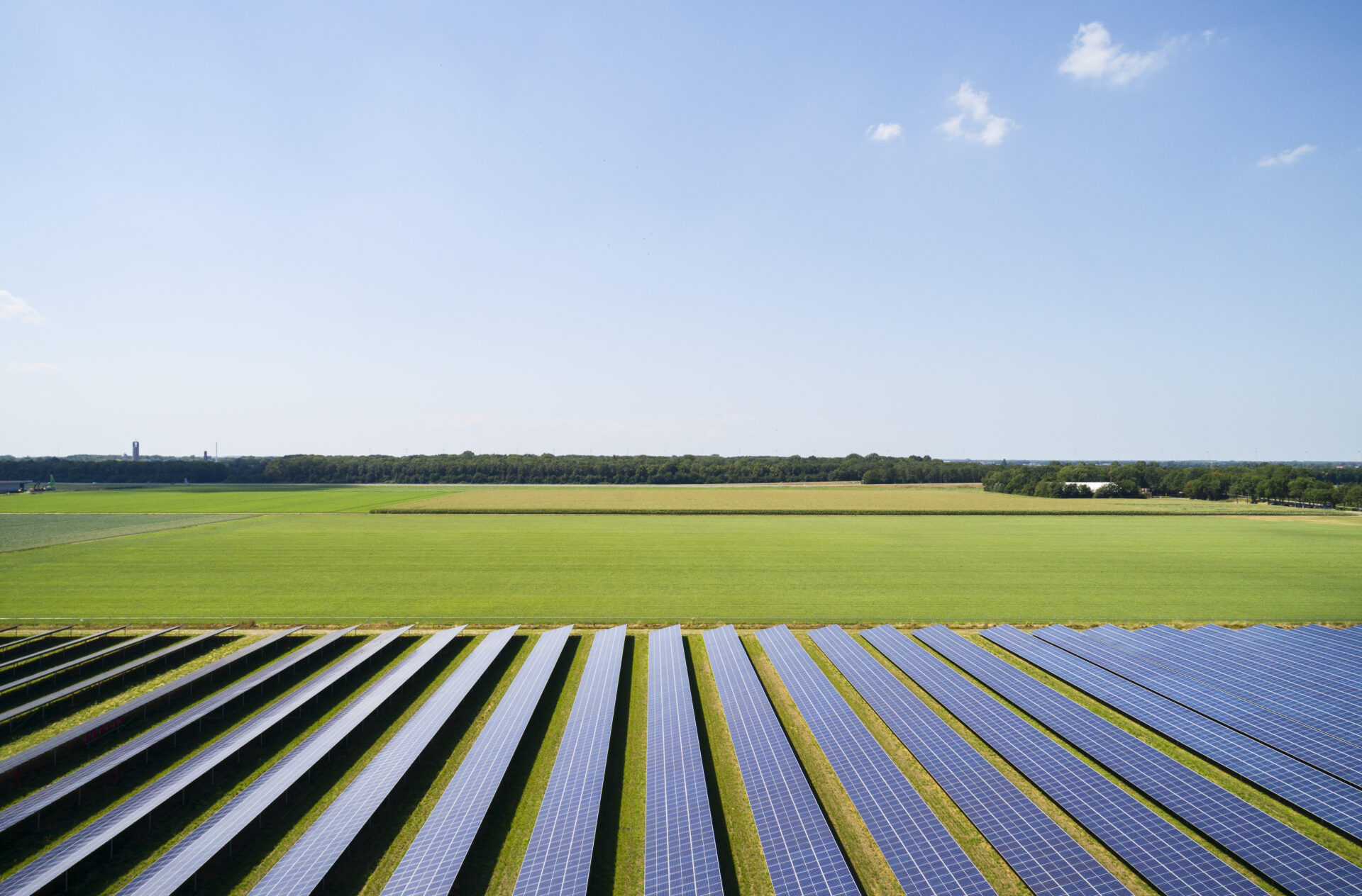 Large Solar Farms, Andijk, Noord Holland, Netherlands